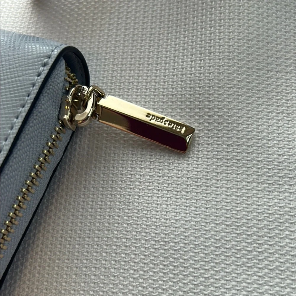 Kate Spade Bunbun Bunny Continental Embroidered Saffiano Leather Wallet NWT!! - Picture 5 of 8